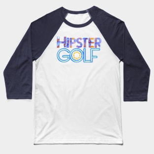 Hipster Golf Utah Baseball T-Shirt